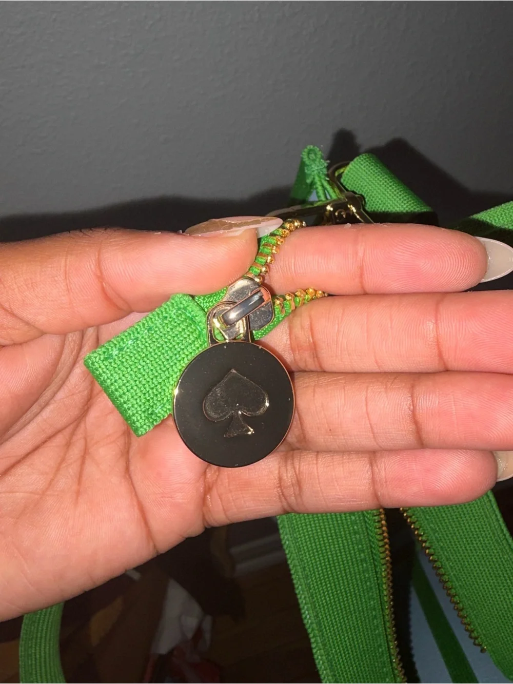 kate spade bright green